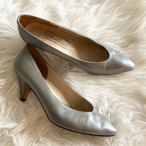 Almalfi Silver Heels Vintage